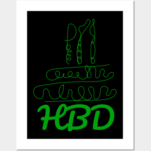 Happy Birthday Posters and Art